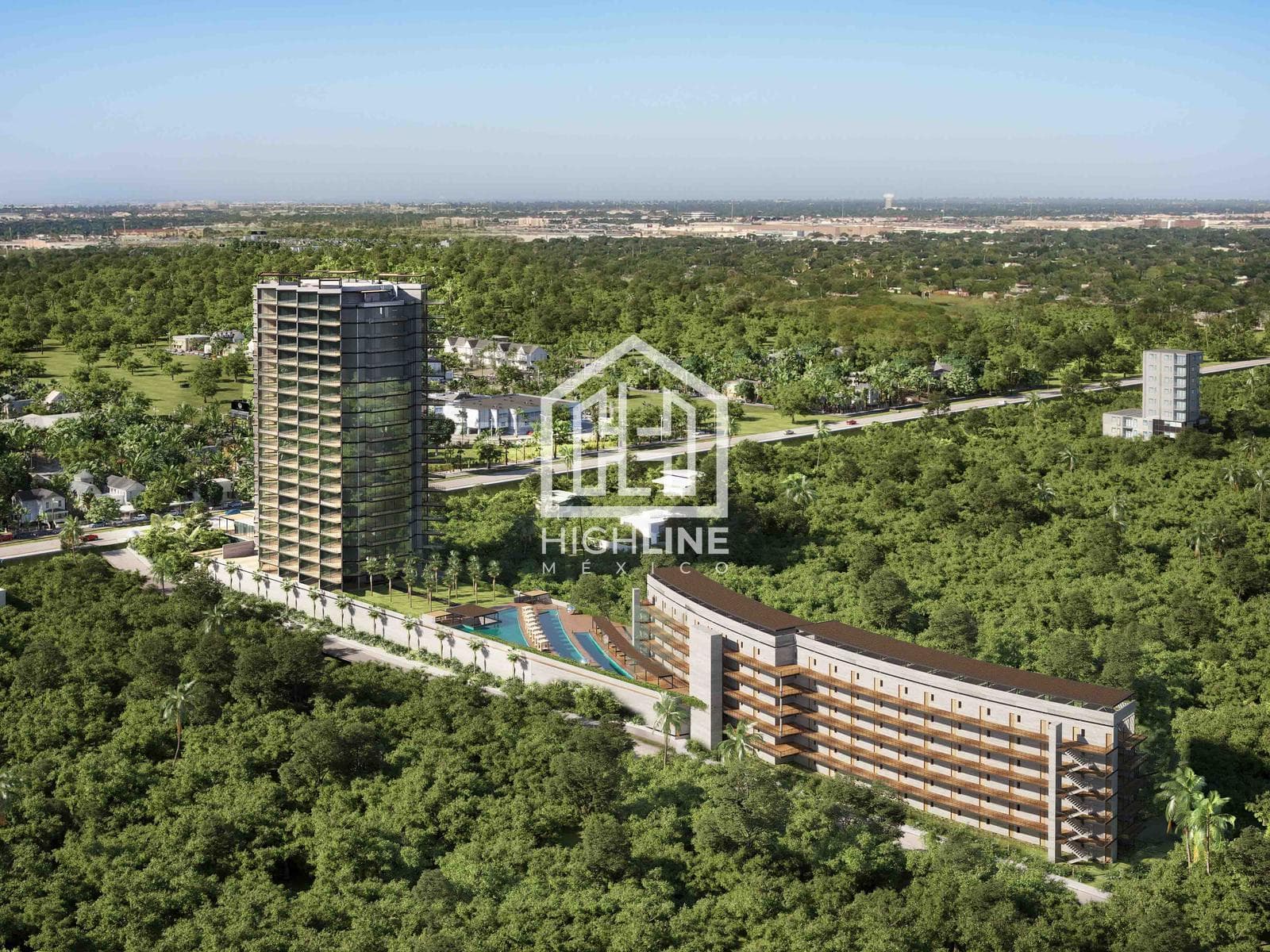 APARTMENT FOR SALE IN CANCUN WITH A VIEW OF THE LAGOON