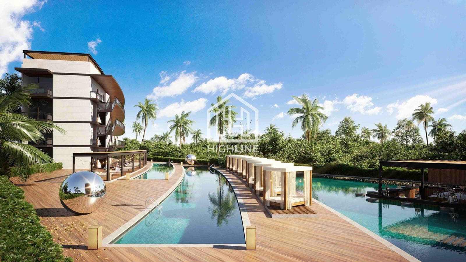 APARTMENT FOR SALE IN CANCUN WITH A VIEW OF THE LAGOON