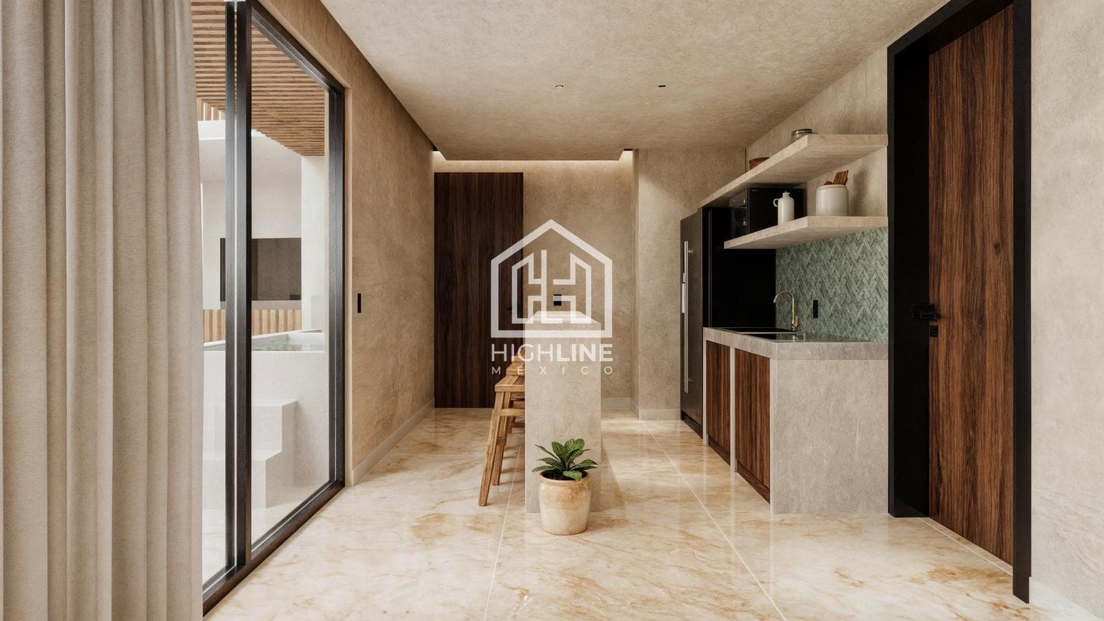 STUDIO FOR SALE ON 5TH AVENUE IN PLAYA DEL CARMEN WITH A VIEW OF THE OCEAN
