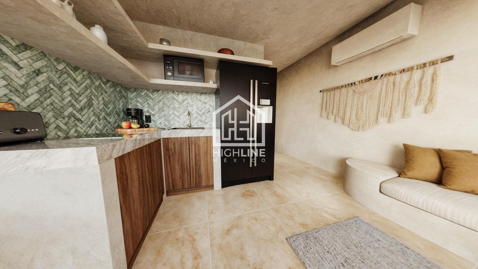STUDIO FOR SALE ON 5TH AVENUE IN PLAYA DEL CARMEN WITH A VIEW OF THE OCEAN
