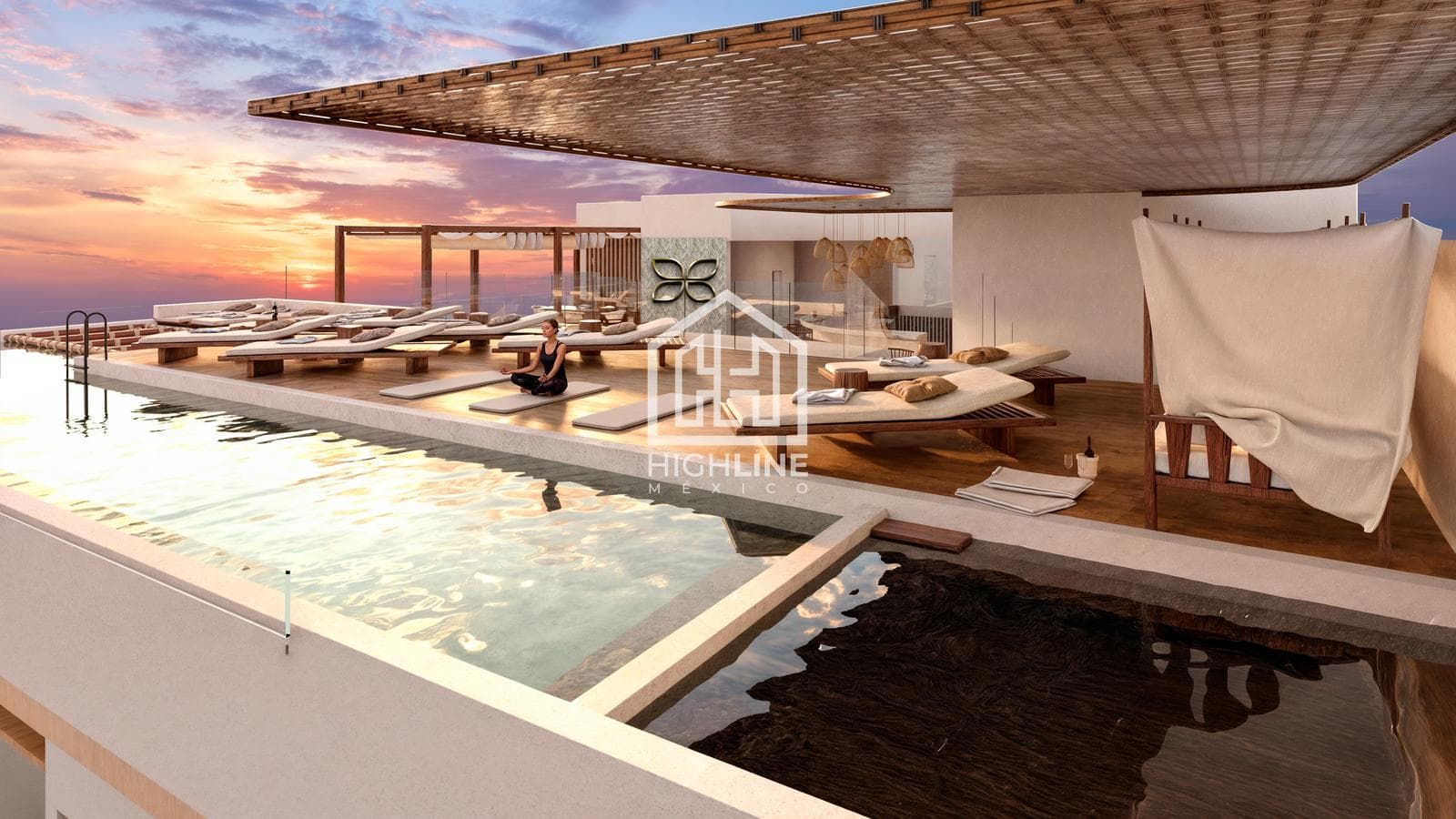 STUDIO FOR SALE ON 5TH AVENUE IN PLAYA DEL CARMEN WITH A VIEW OF THE OCEAN