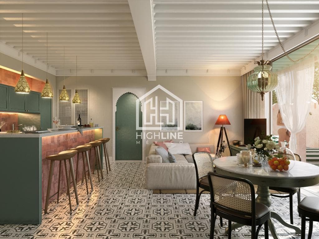2-BEDROOM APARTMENT / TULUM / MOROCCAN DESIGN / TURNKEY / ROI.