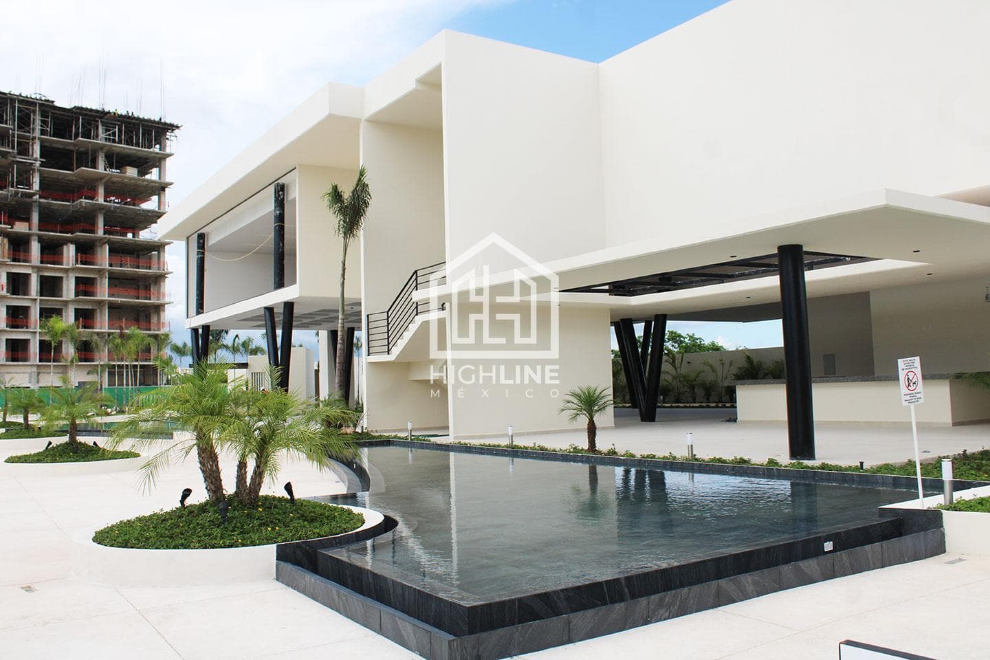 2-Bedroom Apartment for Sale in Cancun with a Bowling Alley and Coworking Space