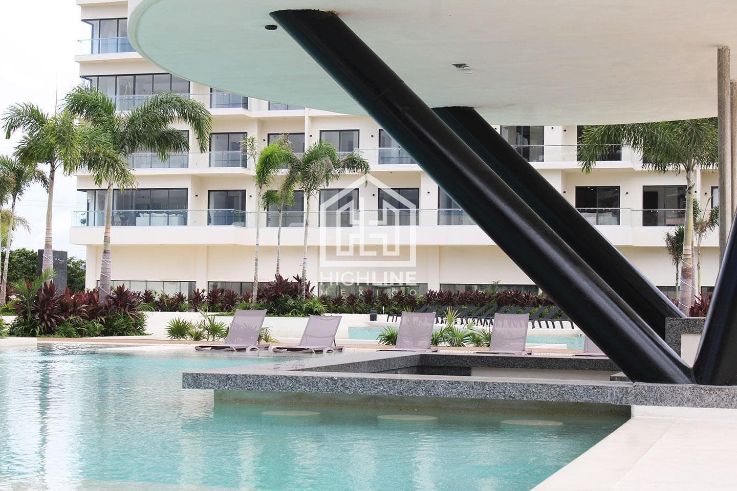 2-Bedroom Apartment for Sale in Cancun with a Bowling Alley and Coworking Space