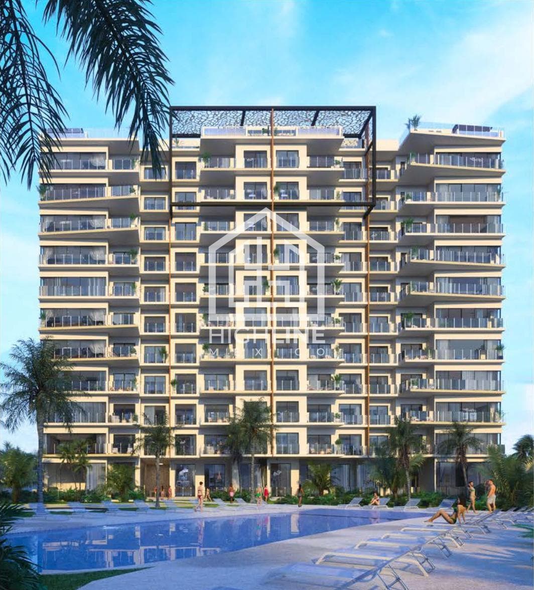 2-Bedroom Apartment for Sale in Cancun with a Bowling Alley and Coworking Space