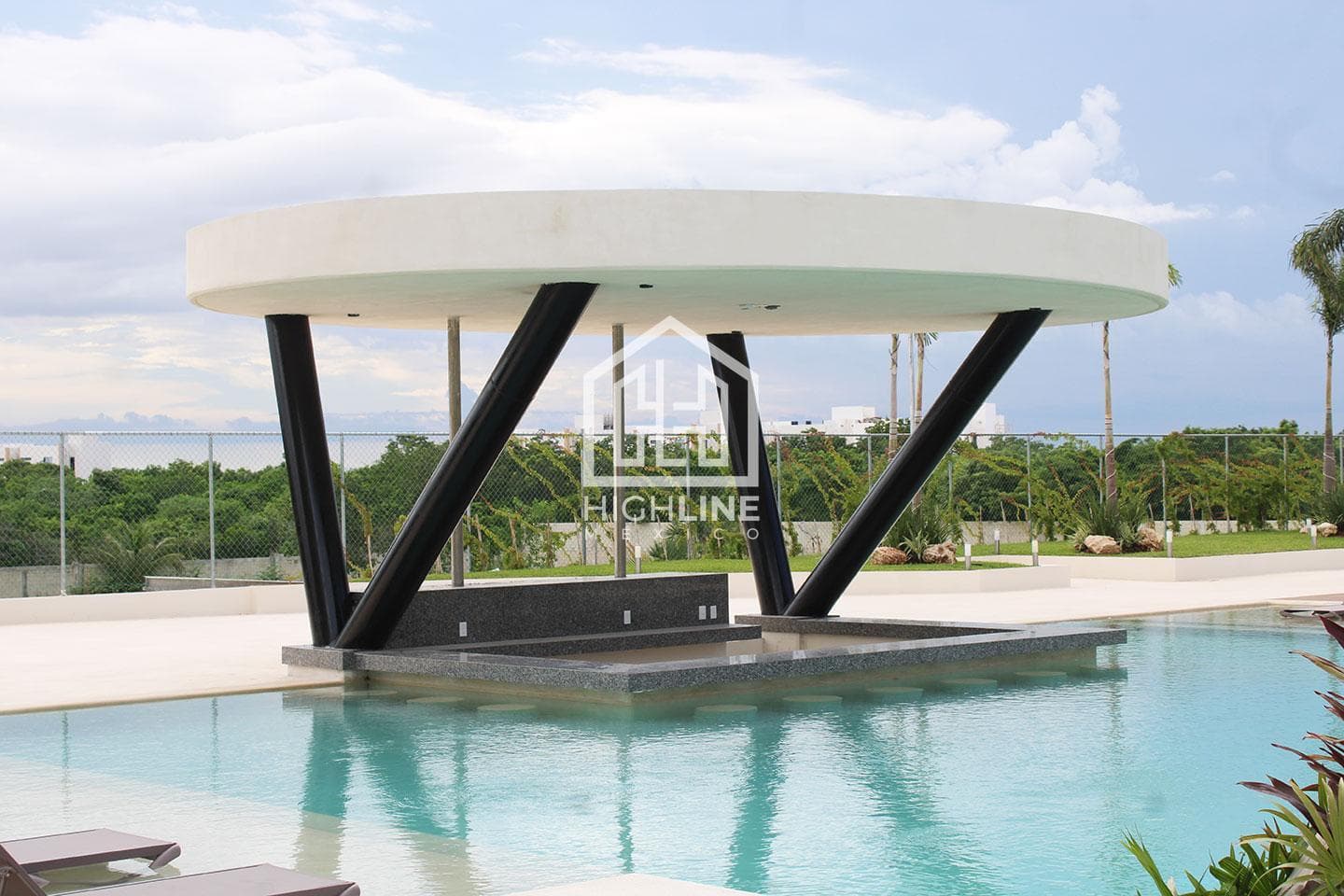 2-Bedroom Apartment for Sale in Cancun with a Bowling Alley and Coworking Space