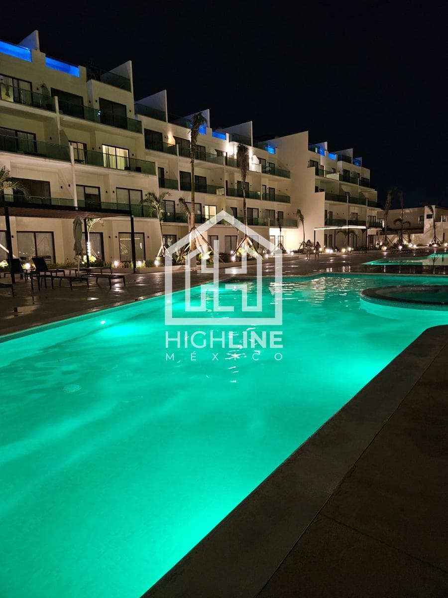 2-Bedroom Apartment for Sale in Cancun with a Bowling Alley and Coworking Space