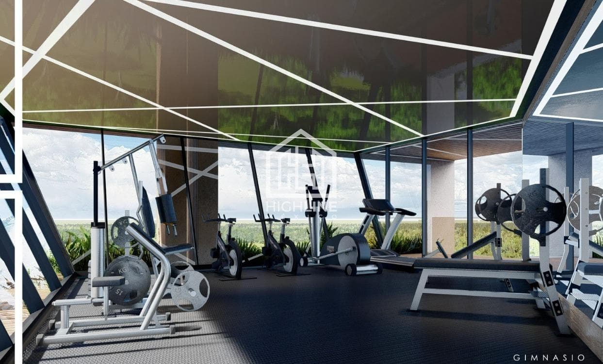 1-Bedroom Apartment in Playa del Carmen, Just a Few Meters from the Beach | Gym and Coworking Space