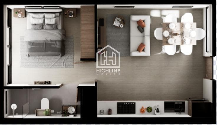 1-BEDROOM APARTMENT FOR SALE IN PLAYA DEL CARMEN