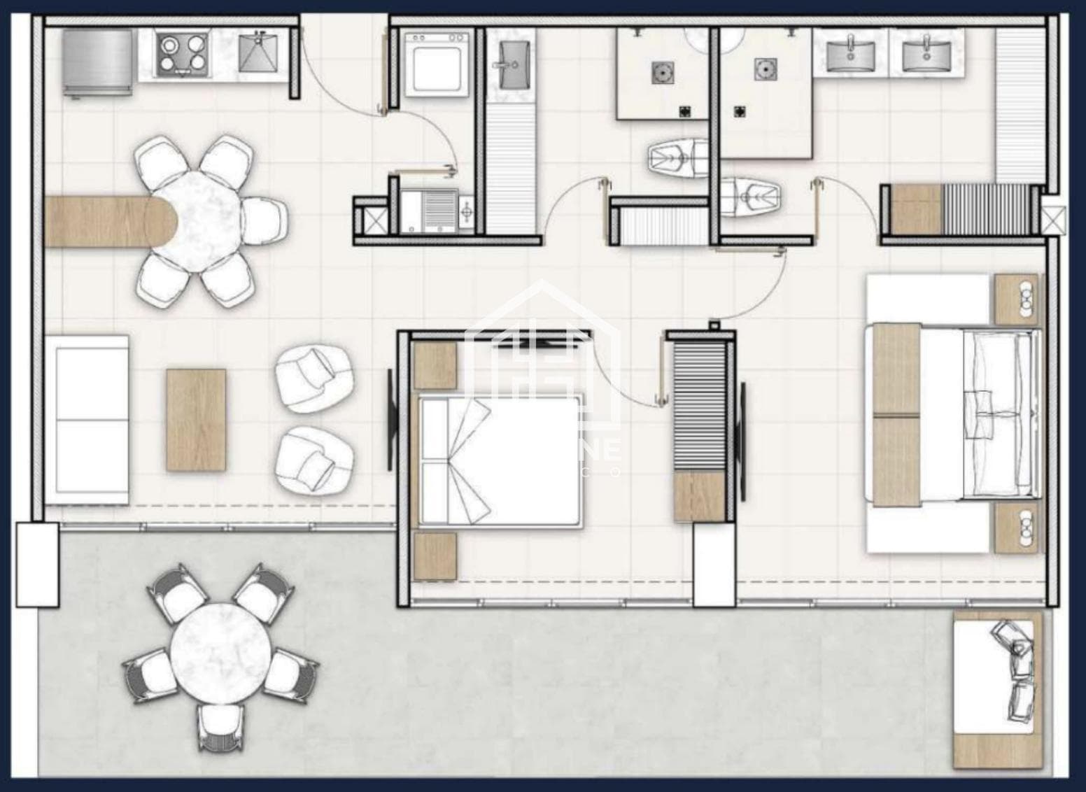 2-Bedroom Condo for Sale in Cancun with a Private Beach Club