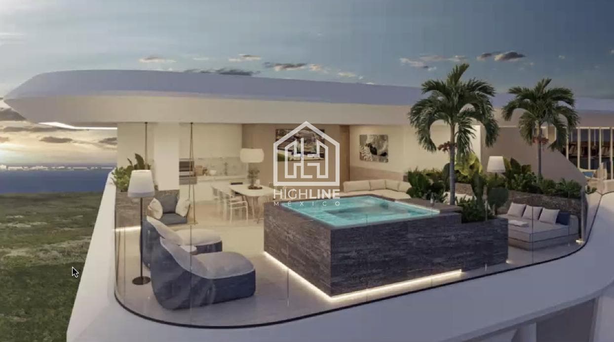 2-Bedroom Condo for Sale in Cancun with a Private Beach Club
