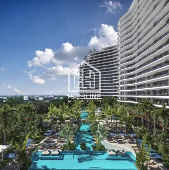 2-Bedroom Condo for Sale in Cancun with a Private Beach Club