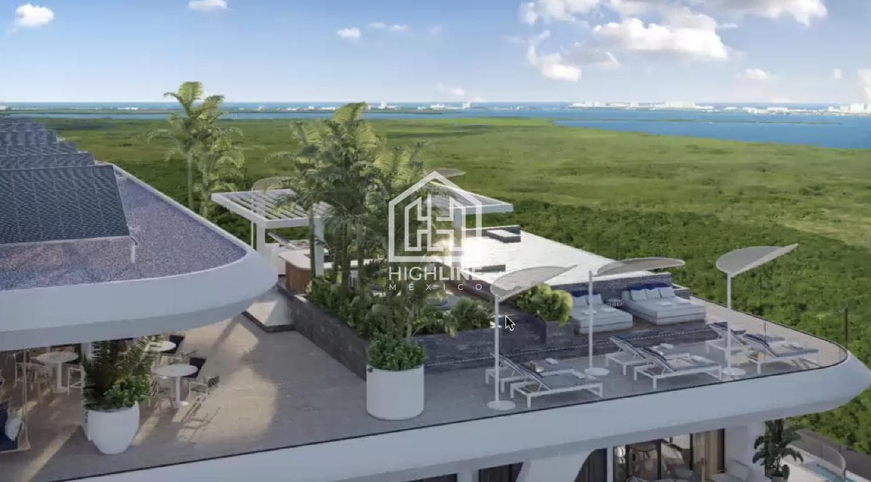 2-Bedroom Condo for Sale in Cancun with a Private Beach Club