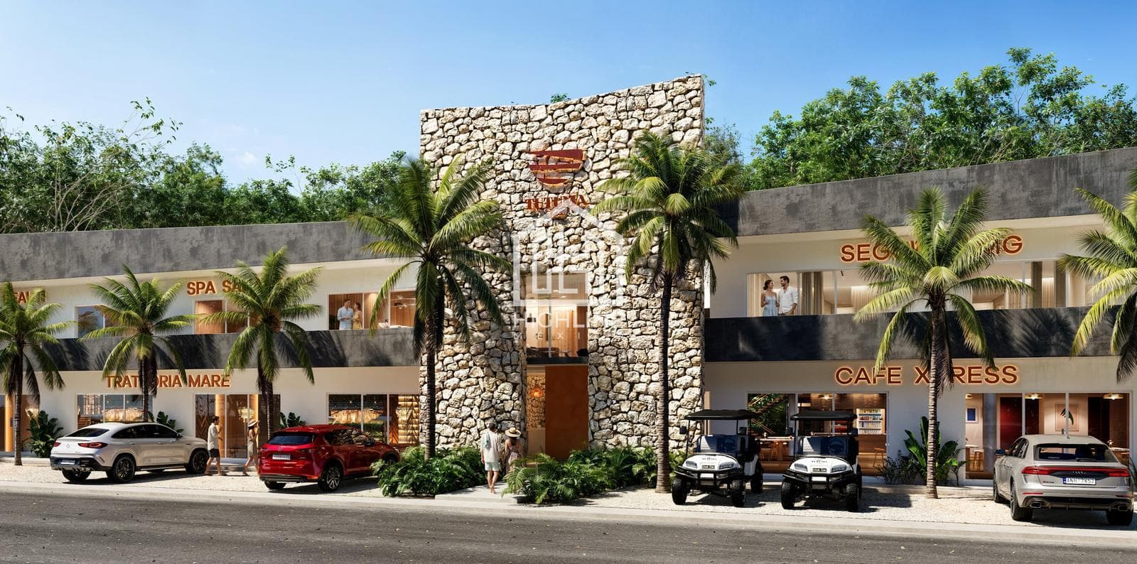 2-BEDROOM LOCK-OFF APARTMENT IN TULUM. PRE-SALE. IDEAL FOR AIRBNB. GYM, COWORKING SPACE, POOL.