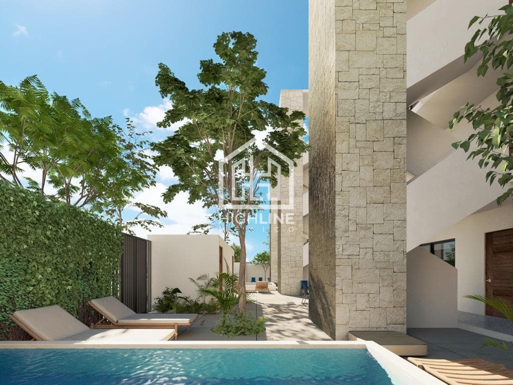 Apartment for SALE, Tulum, 1 bedroom, 1 bathroom, with a pool!