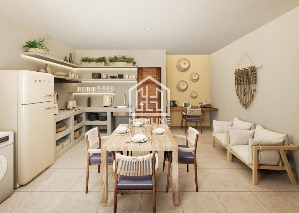 Apartment for SALE, Tulum, 1 bedroom, 1 bathroom, with a pool!