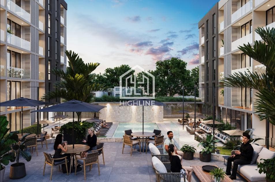 2-bedroom, 3-bathroom apartment in downtown Cancun, near the main avenues