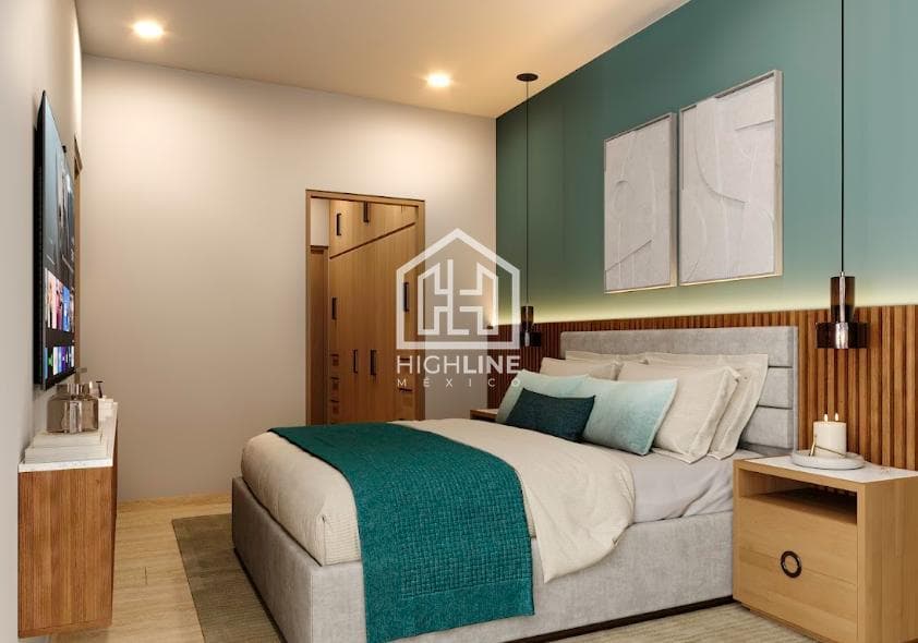 2-bedroom, 3-bathroom apartment in downtown Cancun, near the main avenues
