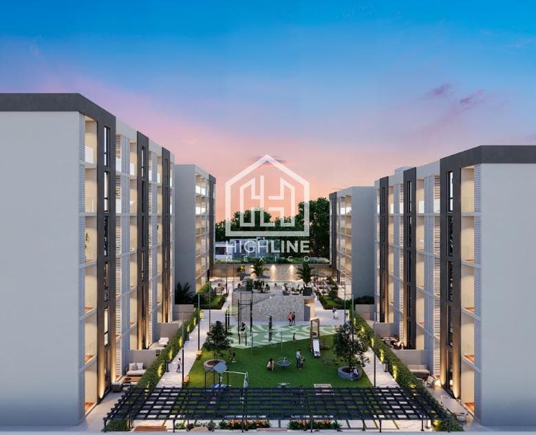 2-bedroom, 3-bathroom apartment in downtown Cancun, near the main avenues
