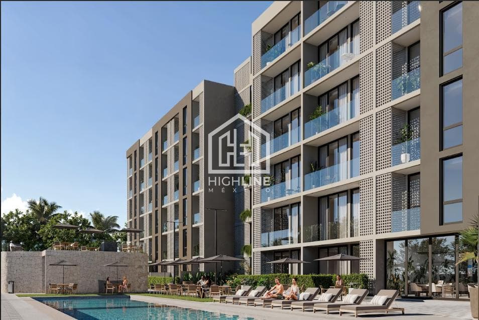 2-bedroom, 3-bathroom apartment in downtown Cancun, near the main avenues