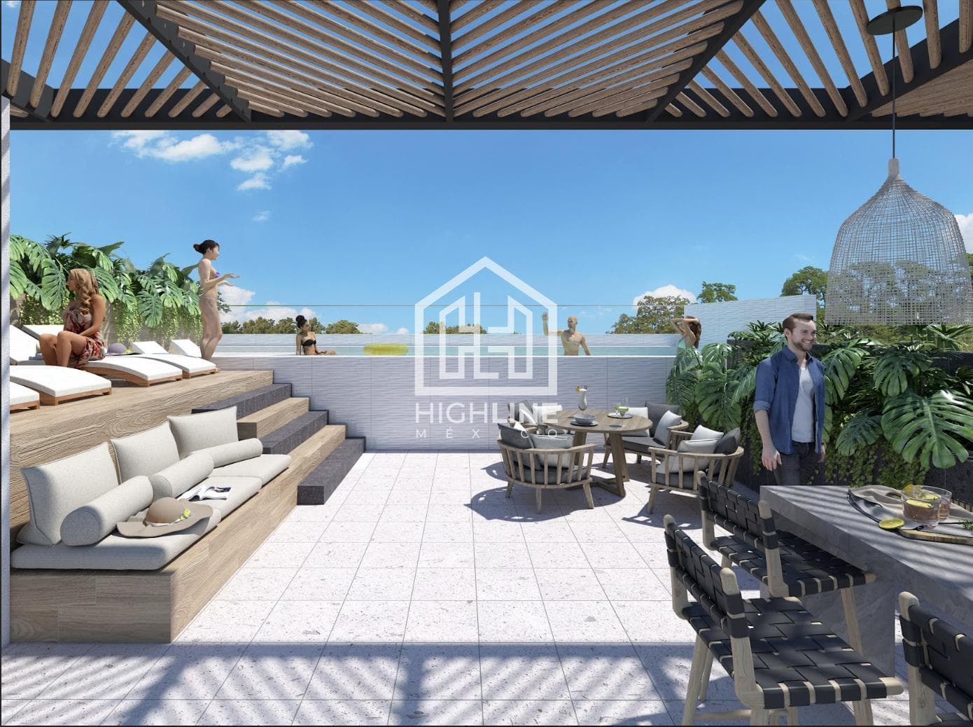 Furnished Studio Apartment for Sale in Playa del Carmen, Near 5th Avenue