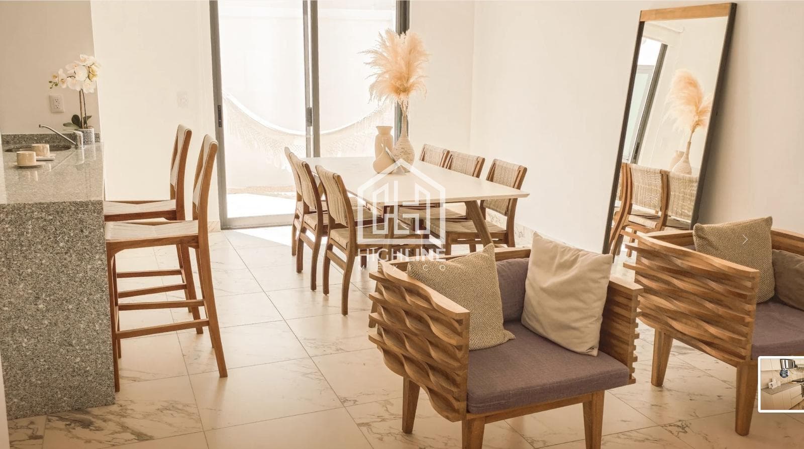 3-Bedroom House for Sale in Playa del Carmen with Security and a Clubhouse