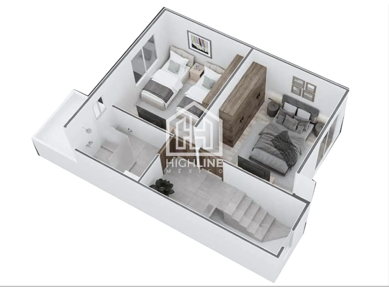 3-Bedroom House for Sale in Playa del Carmen with Security and a Clubhouse