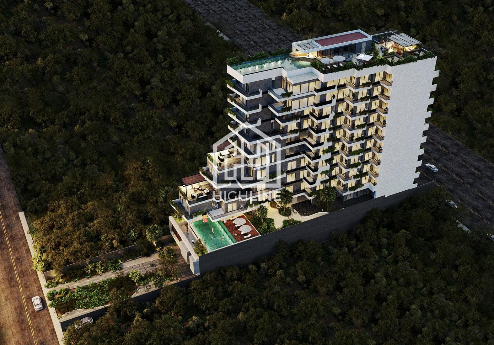 1-BEDROOM APARTMENT / OCEAN VIEW / COSTA MUJERES / PRE-SALE / CAPITAL GAINS.