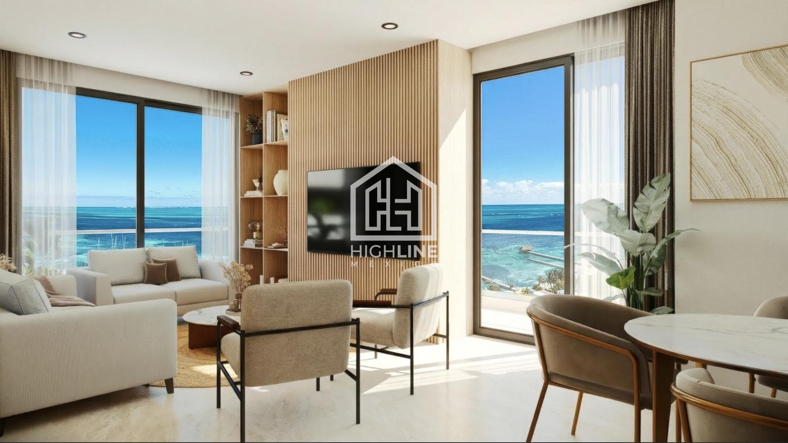 1-Bedroom Apartment for Sale, Ocean View, New Hotel Zone, Cancún