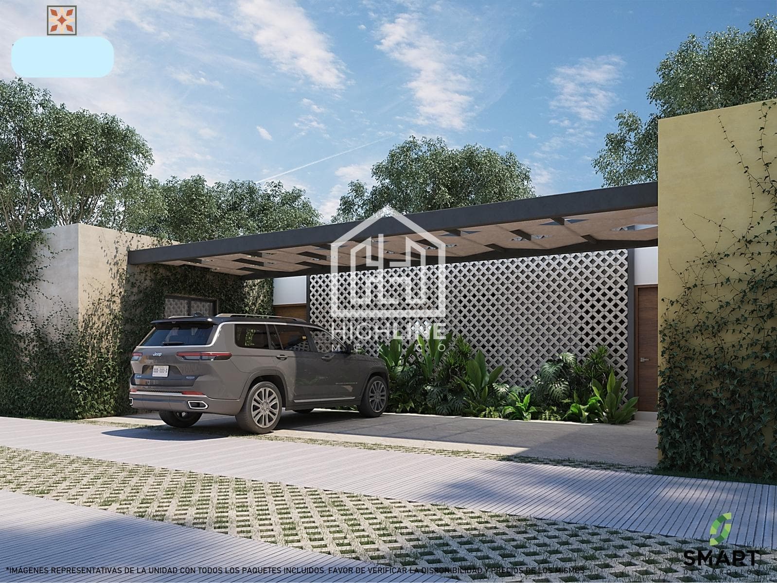 House for Sale in Mérida: 2 Bedrooms, In-House Financing, and a Clubhouse