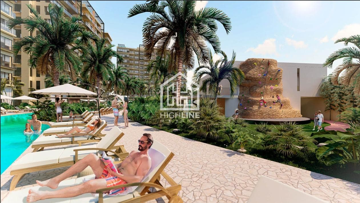 APARTMENT FOR SALE IN CANCUN: 2 BEDROOMS, SOUTH AREA