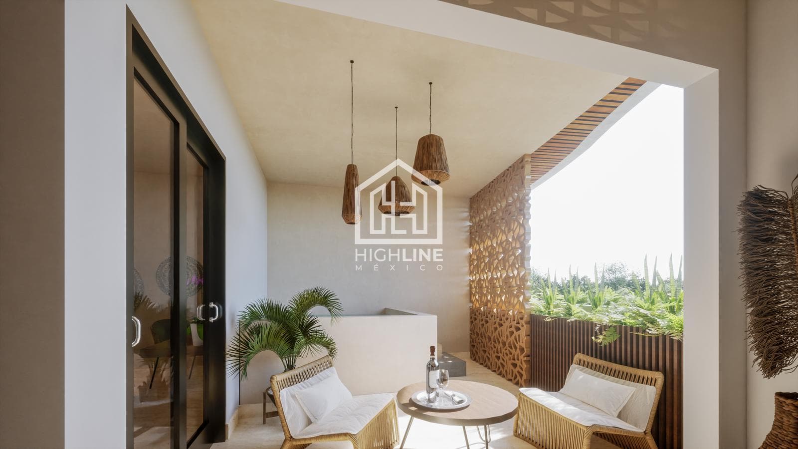 APARTMENT FOR SALE IN TULUM, 1 BEDROOM WITH GYM AND POOL