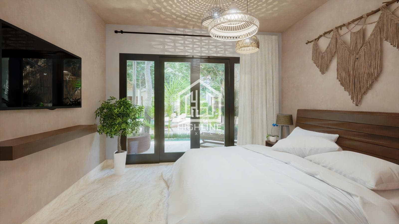 APARTMENT FOR SALE IN TULUM, 1 BEDROOM WITH GYM AND POOL