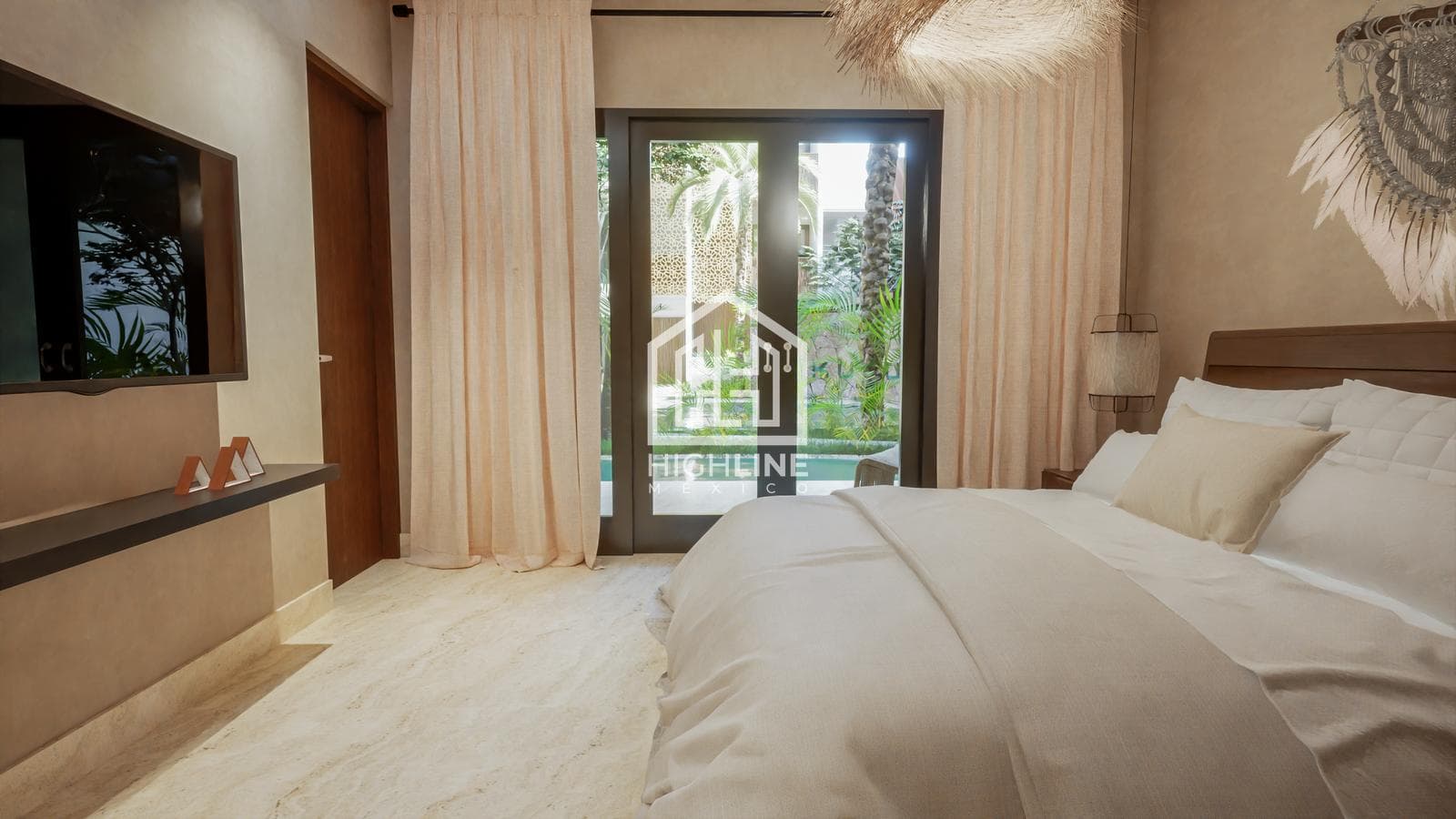 APARTMENT FOR SALE IN TULUM, 1 BEDROOM WITH GYM AND POOL