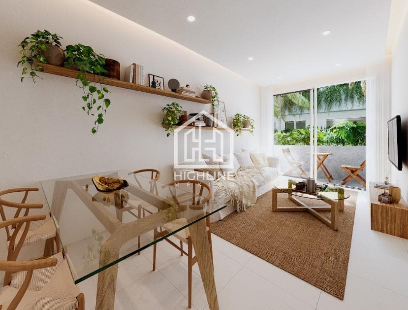 2-Bedroom Apartment in Tulum with a Pool, 5 Minutes from the Shopping Center