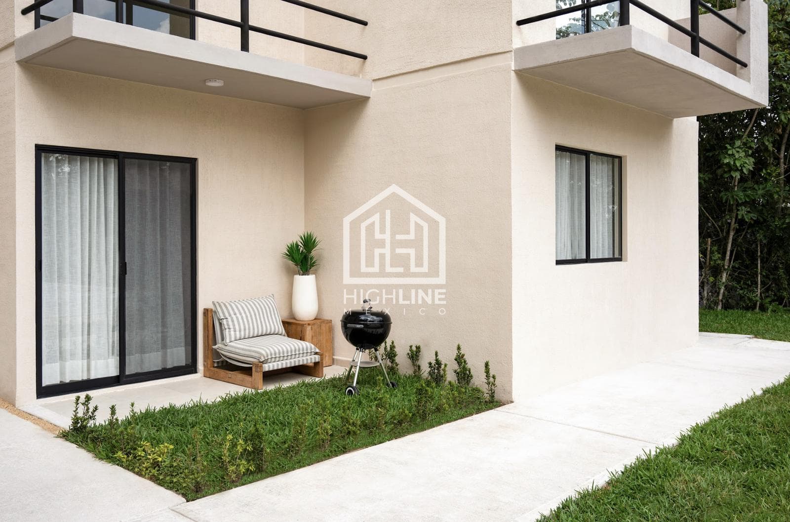 Departamento en venta en Puerto Morelos de 2 habitaciones a 10 minutos de la playa