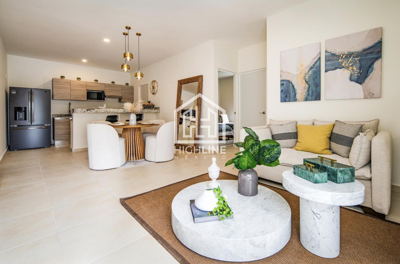 2-bedroom apartment for sale in Puerto Morelos, 10 minutes from the beach