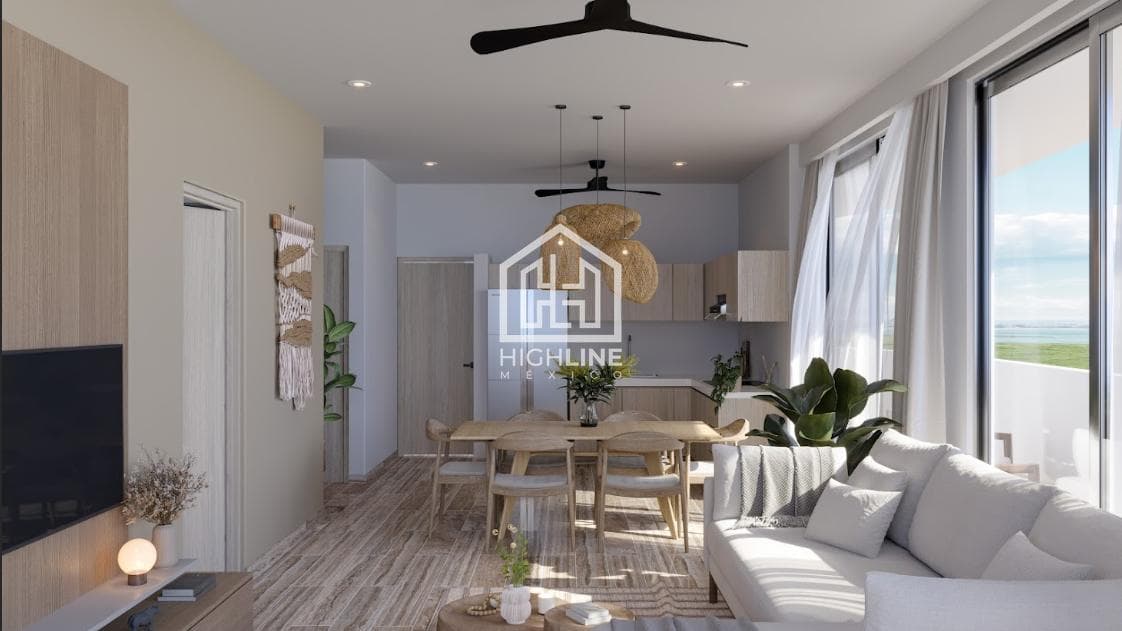 Apartment for Sale in Downtown Cancun with a View of the Lagoon