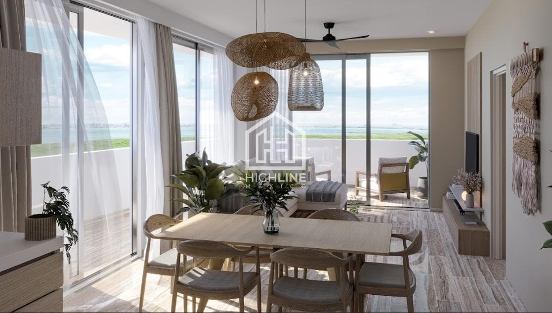 Apartment for Sale in Downtown Cancun with a View of the Lagoon