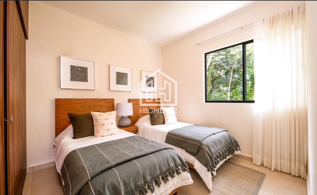 2-Bedroom Apartment for Sale in Puerto Morelos with a Pool