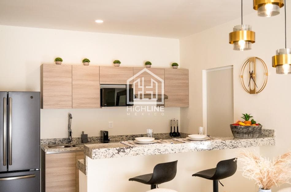 2-Bedroom Apartment for Sale in Puerto Morelos with a Pool