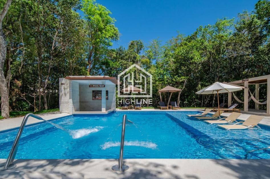2-Bedroom Apartment for Sale in Puerto Morelos with a Pool