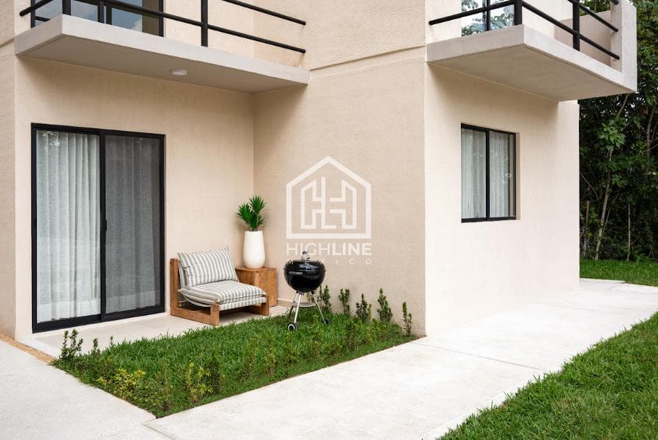 2-Bedroom Apartment for Sale in Puerto Morelos with a Pool