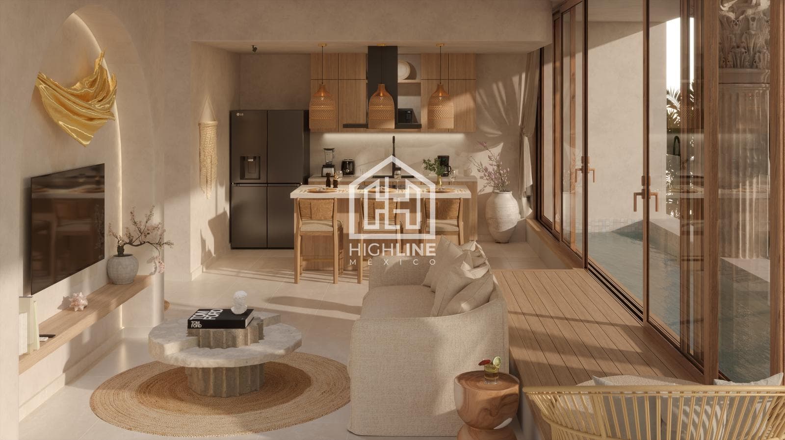 Studio for Sale in Tulum with a Cenote Spa and Gym