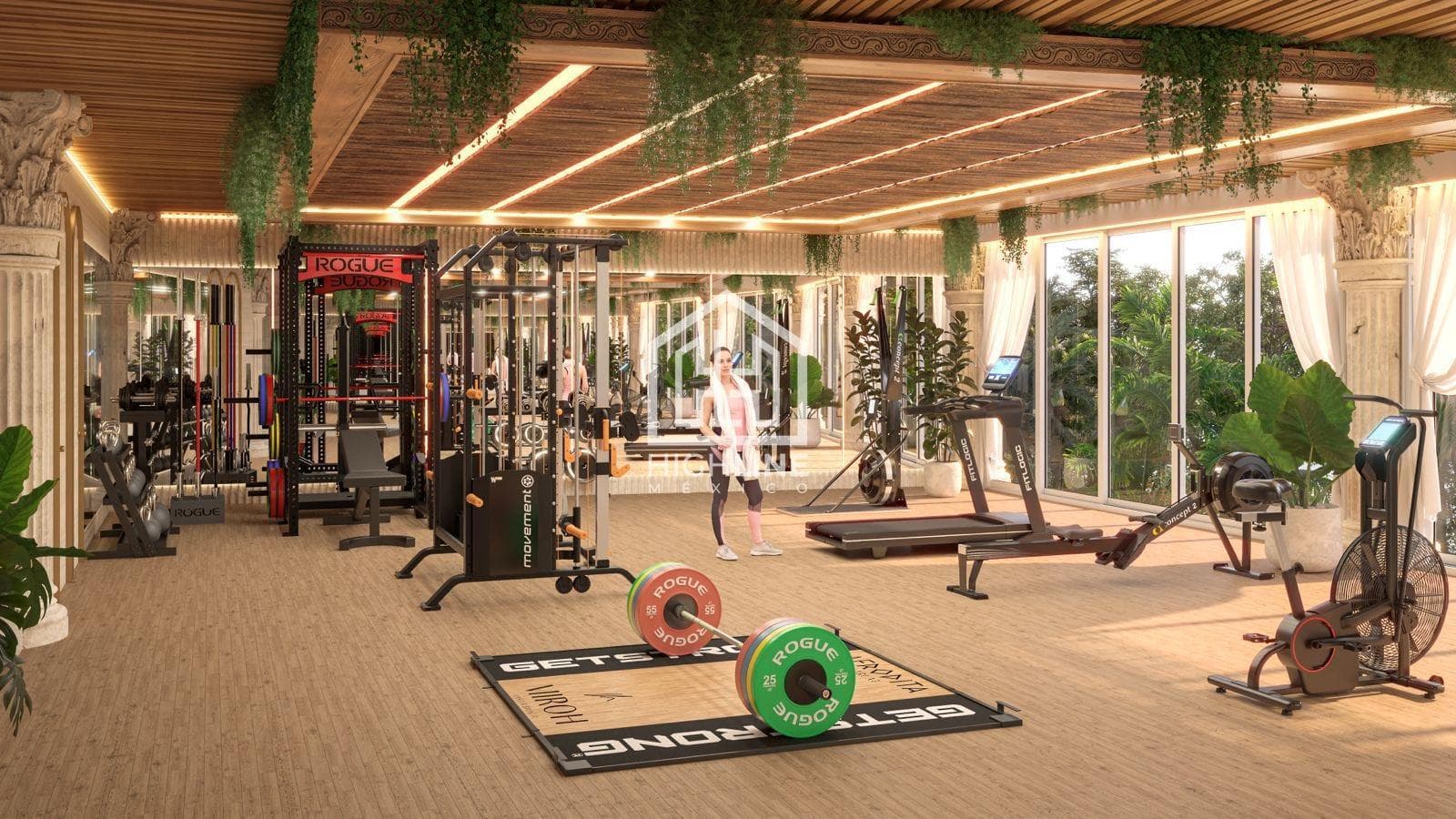 Studio for Sale in Tulum with a Cenote Spa and Gym
