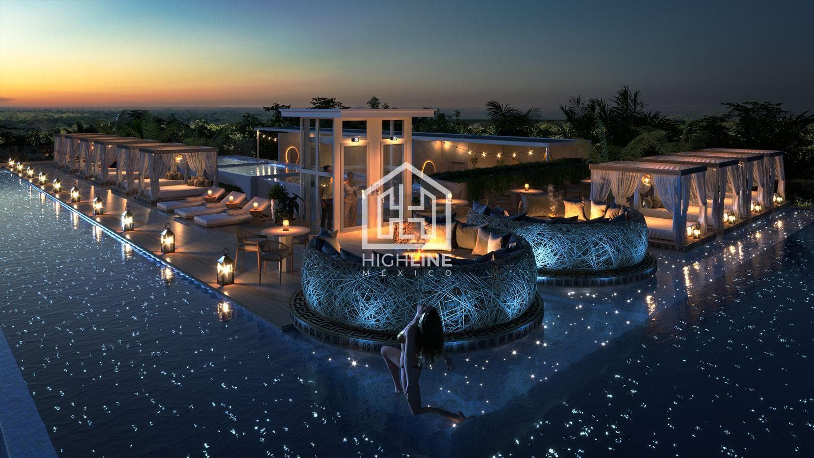 Studio for Sale in Tulum with a Cenote Spa and Gym