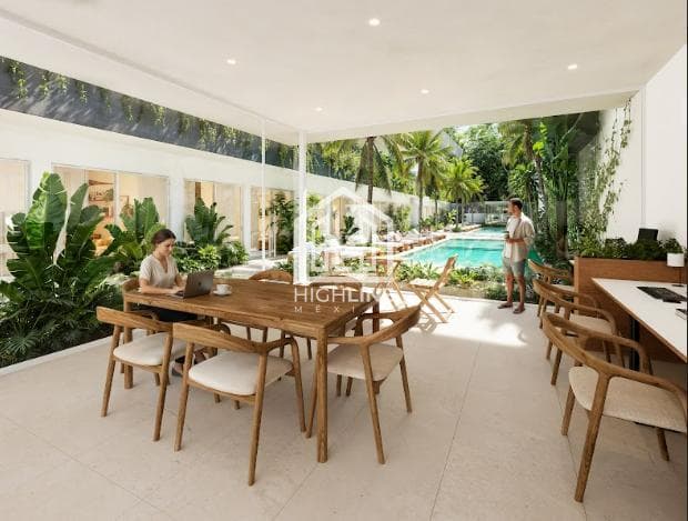 FOR SALE: TWO-BEDROOM APARTMENT IN TULUM, 5 MINUTES FROM THE BEACH