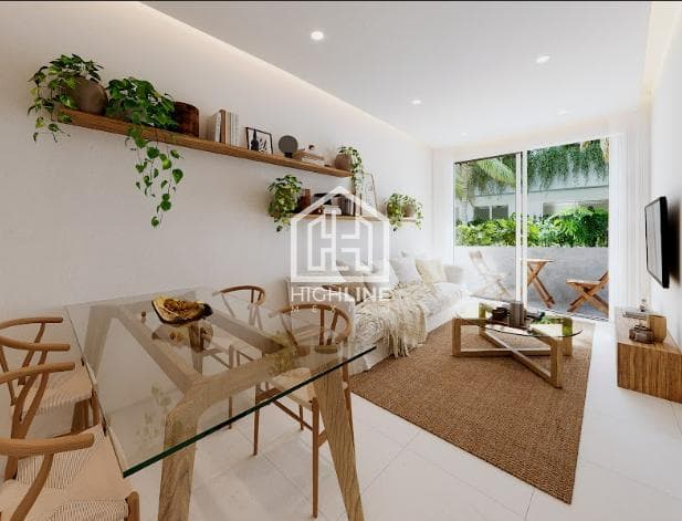 FOR SALE: TWO-BEDROOM APARTMENT IN TULUM, 5 MINUTES FROM THE BEACH