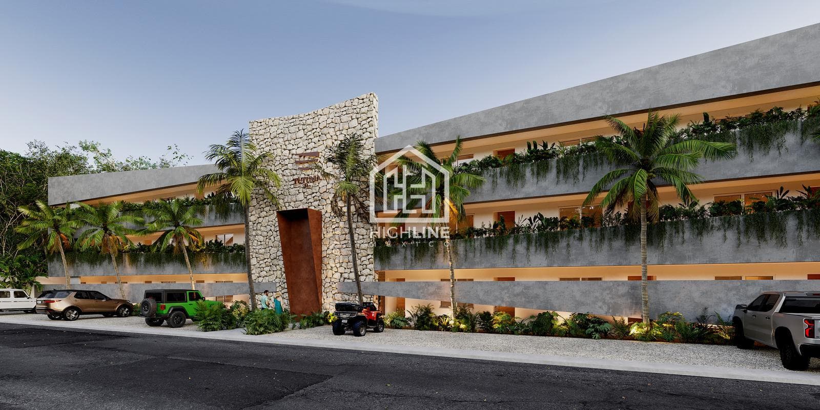 FOR SALE: TWO-BEDROOM APARTMENT IN TULUM, 5 MINUTES FROM THE BEACH