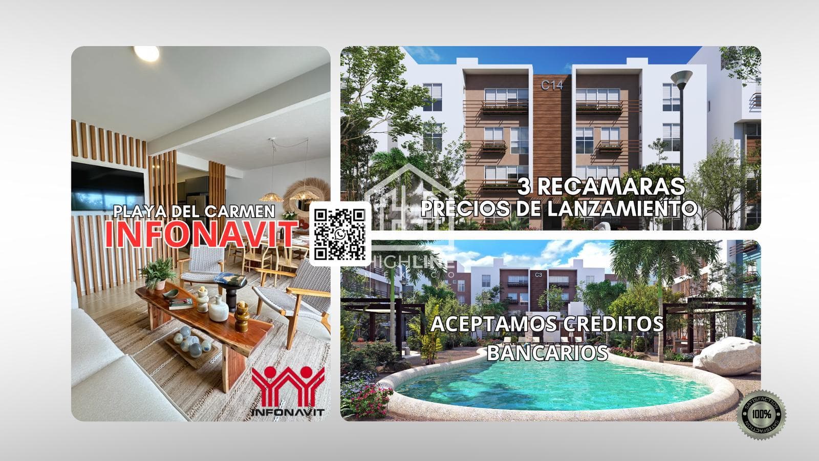 3-Bedroom Apartment in Playa del Carmen—Available Now